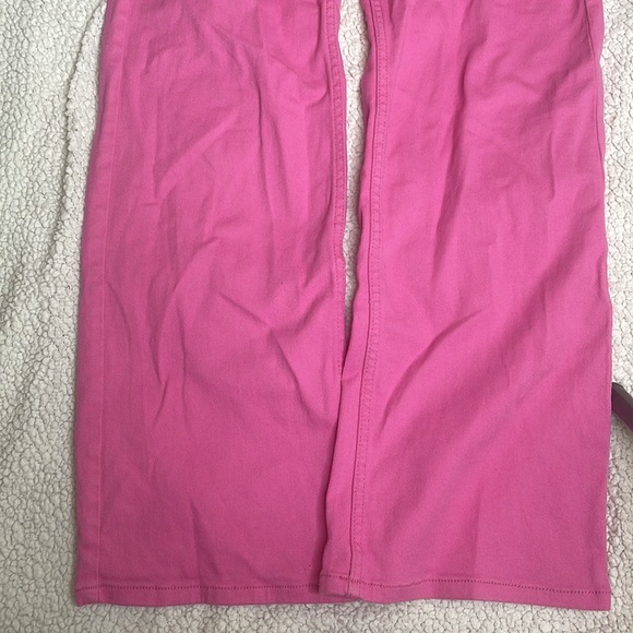 H&M Jeans Hot Pink Flare Jeans Poshmark